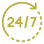 24/7 Automated Support